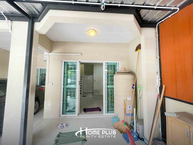 3-bed townhouse for sale, 80 sqm, 18 sq wah, Pisan Bangkradi Project 2