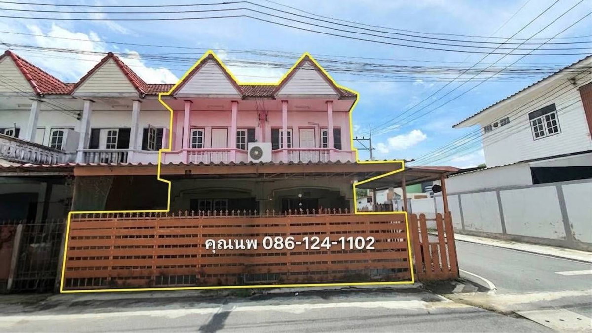 รูป ขายทาวน์เฮ้าส์หลังมุม ทำเลอุทัย ใกล้สวนอุตสาหกรรมโรจนะ - รูปที่ 1/24