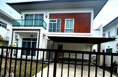 เช่าบ้านเดี่ยว ม.ราชภัฏธนบุรี สมุทรปราการ : ‼️ให้เช่าด่วน‼️🏡บ้านเดี่ยว 2 ชั้น Villa Nova เทพารักษ์ สมุทรปราการ