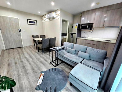 คอนโดให้เช่า : Rent ไอดีโอ โมบิ จรัญ อินเตอร์เชนจ์ 2นอน 46ตรม. พร้อมเฟอร์ 18000 บาท