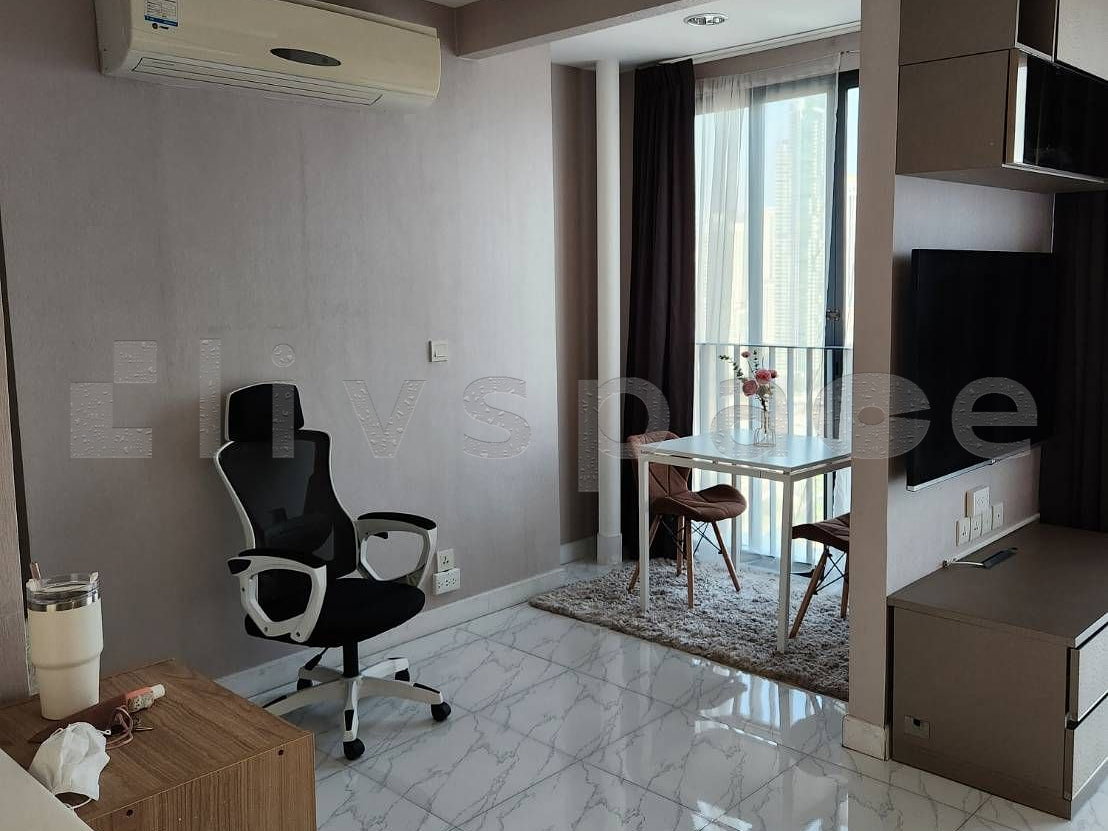 รูป ▚ L0JC29ツ ให้เช่า Ideo Mobi Sathorn 2Bed Duplex 60ตร.ม. ห้องใหญ่ 2ชั้น แต่งสวย ราคาดีมาก ติด BTS กรุงธนบุรี 0 เมตร✨ - รูปที่ 6/16