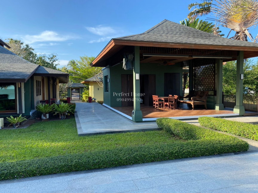 รูป บ้านเดี่ยวติดทะเล 2 ไร่ 290 ตารางวา วิวสวย สไตล์บาหลี - รูปที่ 2/9