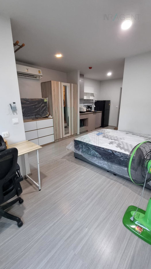 picture 🎊 For Rent Condo ASPIRE ASOKE - RATCHADA Building A, Floor 3,Studio, Room size 25 sqm - 5/8