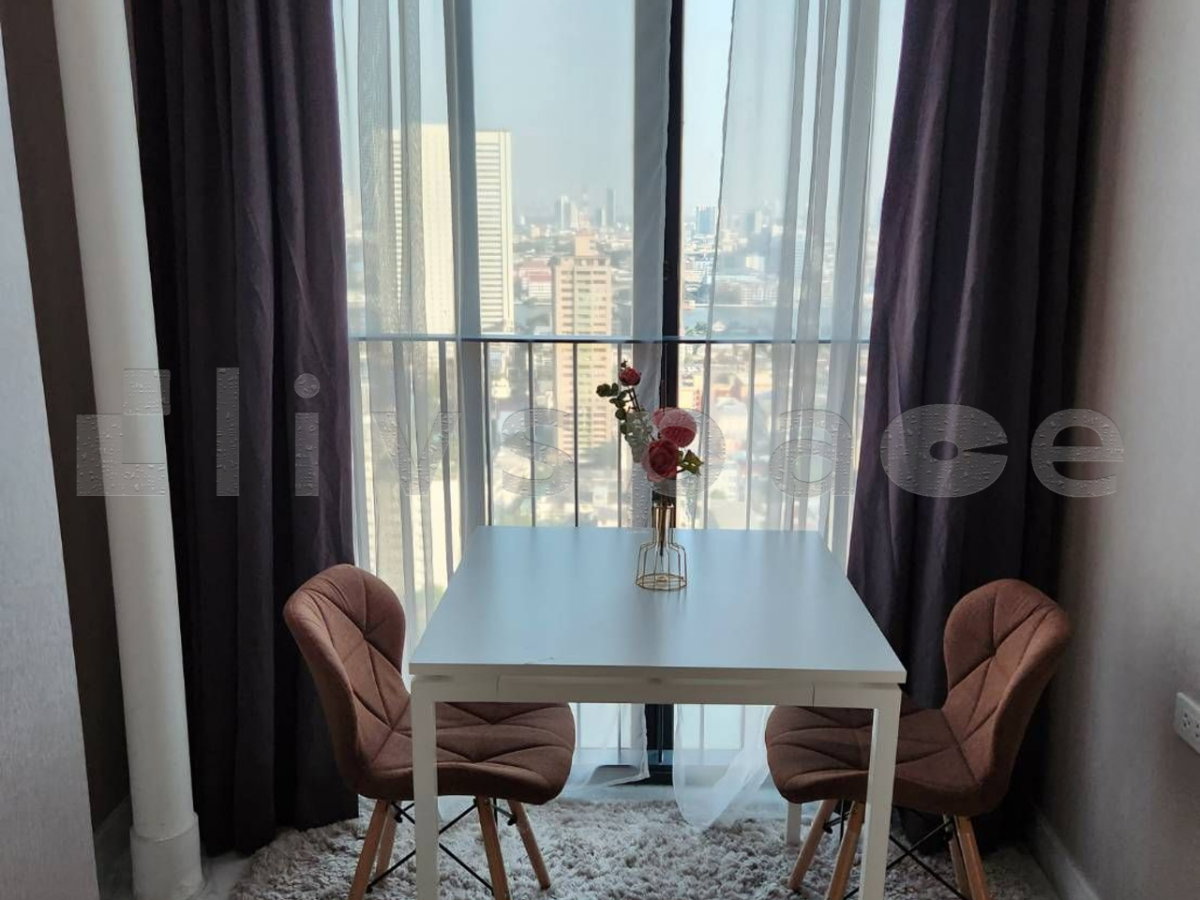 รูป ▚ L0JC29ツ ให้เช่า Ideo Mobi Sathorn 2Bed Duplex 60ตร.ม. ห้องใหญ่ 2ชั้น แต่งสวย ราคาดีมาก ติด BTS กรุงธนบุรี 0 เมตร✨ - รูปที่ 8/16