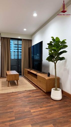 1-bed condo for rent, 65 sqm, Sampoom Garden