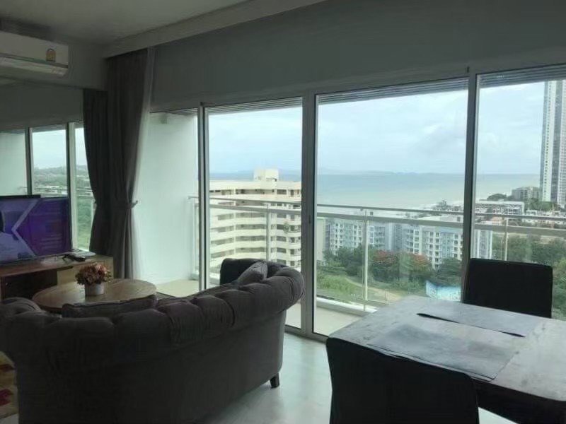 รูป 95628 - ขายคอนโดหรู Veranda Residence Pattaya วิวทะเล 2 ห้องนอน 1 ห้องนั่งเล่น พร้อมอยู่ - รูปที่ 3/12