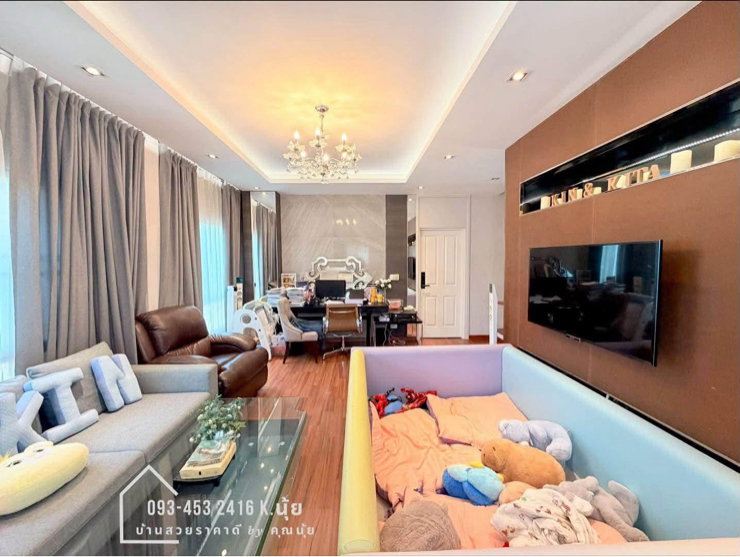 รูป 🚩บ้านหรู•น้ำไม่ท่วม💯•ชอบต่อรองได้😊🏆 **เพียง 15.9 ลบ.[ต่อรองได้]🔥🔥แปลงมุม🌿หน้าสวน  📍สายไหม-สุขาภิบาล5 [คาซ่าแกรนด์ สุขาภิบาล5] - รูปที่ 29/48