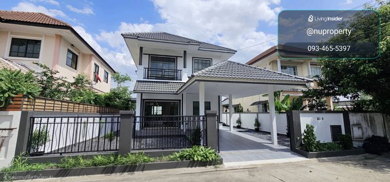 4-bed house for sale, 150 sqm, 61.9 sq wah, Temsiri Park 2