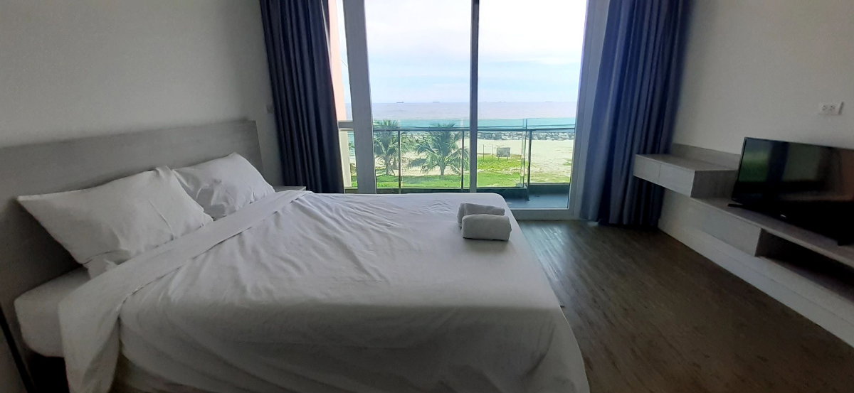 รูป The Ultimate River Beach Condo, Seaview หาดแสงจันทร์ ระยอง วิวทะเล  พื้นที่ขนาด 35ตรม ห้องดีลักซ์  ชั้น 7 - รูปที่ 23/35