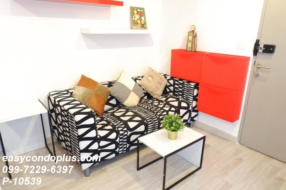 รูป 💥 [ 𝐏-𝟏𝟎𝟓𝟑𝟗 ] FOR RENT : Ideo Mobi Sukhumvit 81 ห้องรับแสงยามเช้า! ใกล้ BTS อ่อนนุช 𝟏𝟐,𝟎𝟎𝟎 บาท/ด. | Line @easycondoplus | 099-229-6397 - รูปที่ 2/6