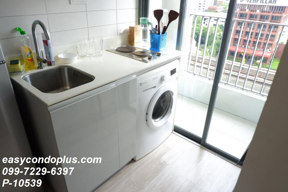 รูป 💥 [ 𝐏-𝟏𝟎𝟓𝟑𝟗 ] FOR RENT : Ideo Mobi Sukhumvit 81 ห้องรับแสงยามเช้า! ใกล้ BTS อ่อนนุช 𝟏𝟐,𝟎𝟎𝟎 บาท/ด. | Line @easycondoplus | 099-229-6397 - รูปที่ 6/6