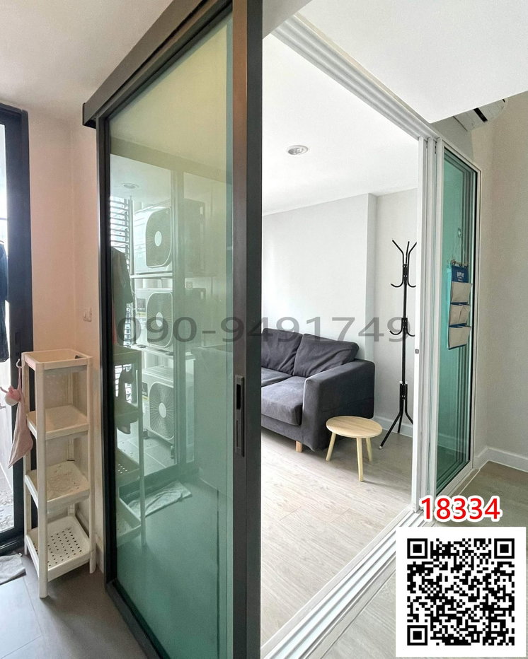 รูป เช่า คอนโด Metro Sky ประชาชื่น ห้องMoft 2 ชั้น ตึก A ชั้น 12A ใกล้รถไฟฟ้า MRT บางซ่อน - รูปที่ 12/15