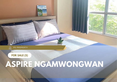 ขายด่วน ✨ Aspire Ngamwongwan ✨ เฟอร์นิเจอร์ และ เครื่องใช้ไฟฟ้าครบ ใกล้เดอะมอลล์งามวงศ์วาน