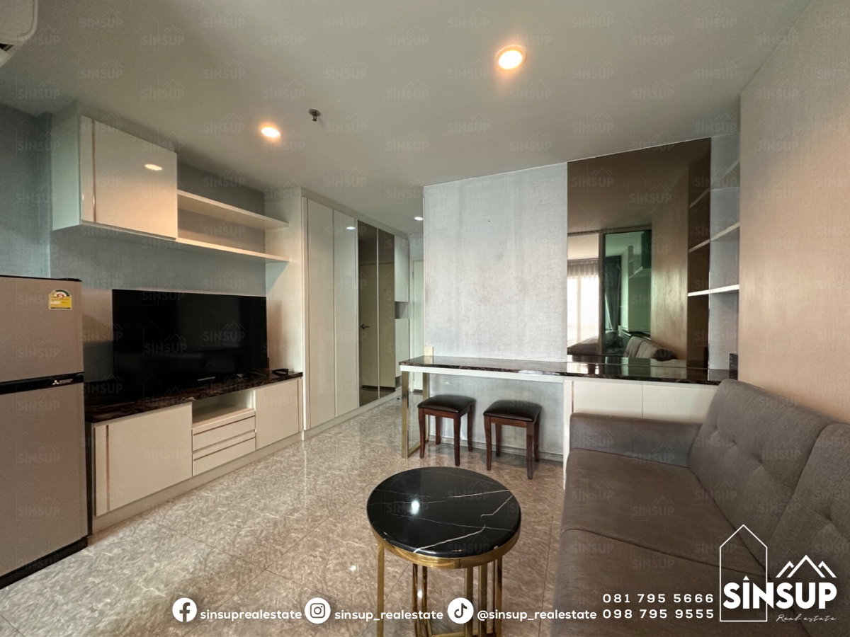 picture FOR RENT | 𝐑𝐞𝐠𝐞𝐧𝐭 𝐇𝐨𝐦𝐞 𝐁𝐚𝐧𝐠𝐬𝐨𝐧 𝐏𝐡𝐚𝐬𝐞 𝟐𝟖 High-floor unit with open view, near MRT Bang Son. Fully furnished - 2/11