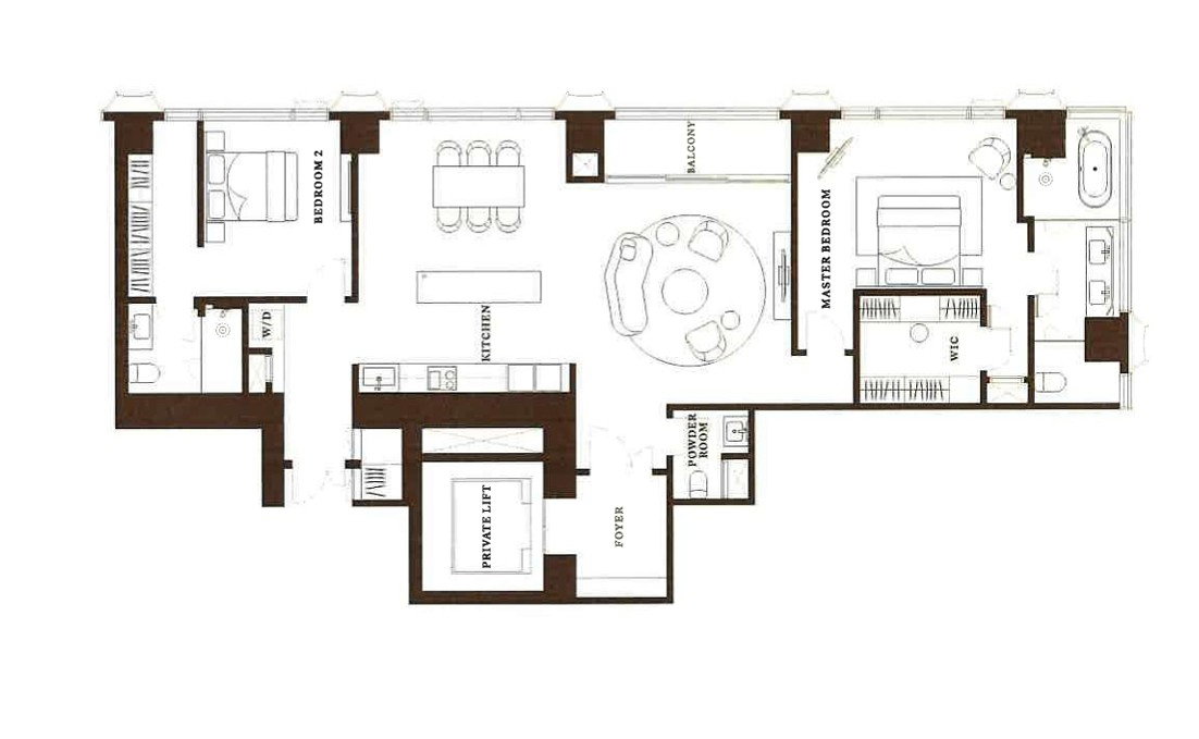 picture 【For Sales】✨ ONE89 Wireless ✨  2Bedroom • 151 sqm • 35th Floor - 22/22