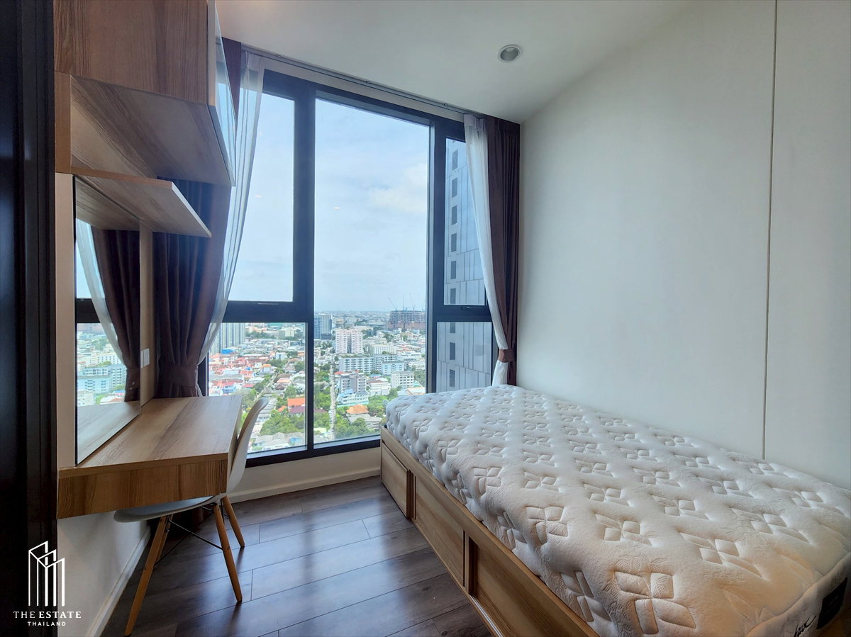 รูป For rent Whizdom Essence ใกล้BTS ปุณณวิถี ชั้นสูง วิวโล่ง พร้อมเฟอร์นิเจอร์และเครื่องใช้ไฟฟ้า @35,000 Baht - รูปที่ 6/14