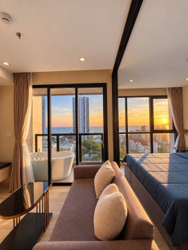NEW❗️ 1-Bedroom Condo for Rent on Phra Tamnak Road, Bang Lamung | The Panora Pattaya