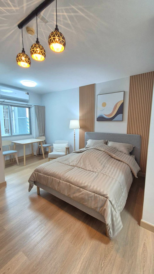 picture A Space Asoke–Ratchada, Fully Renovated, Studio High Floor - 1/10