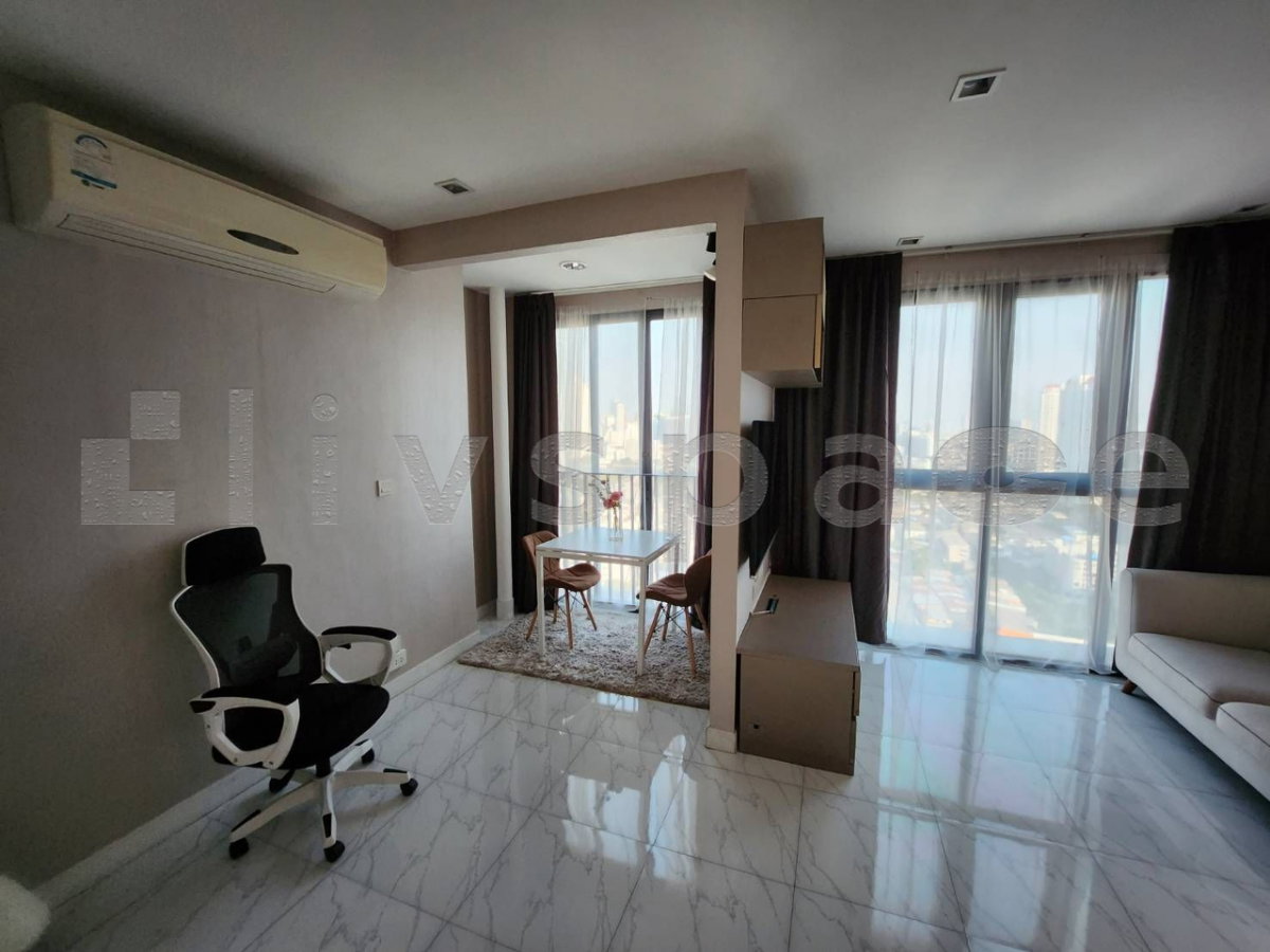 รูป ▚ L0JC29ツ ให้เช่า Ideo Mobi Sathorn 2Bed Duplex 60ตร.ม. ห้องใหญ่ 2ชั้น แต่งสวย ราคาดีมาก ติด BTS กรุงธนบุรี 0 เมตร✨ - รูปที่ 7/16