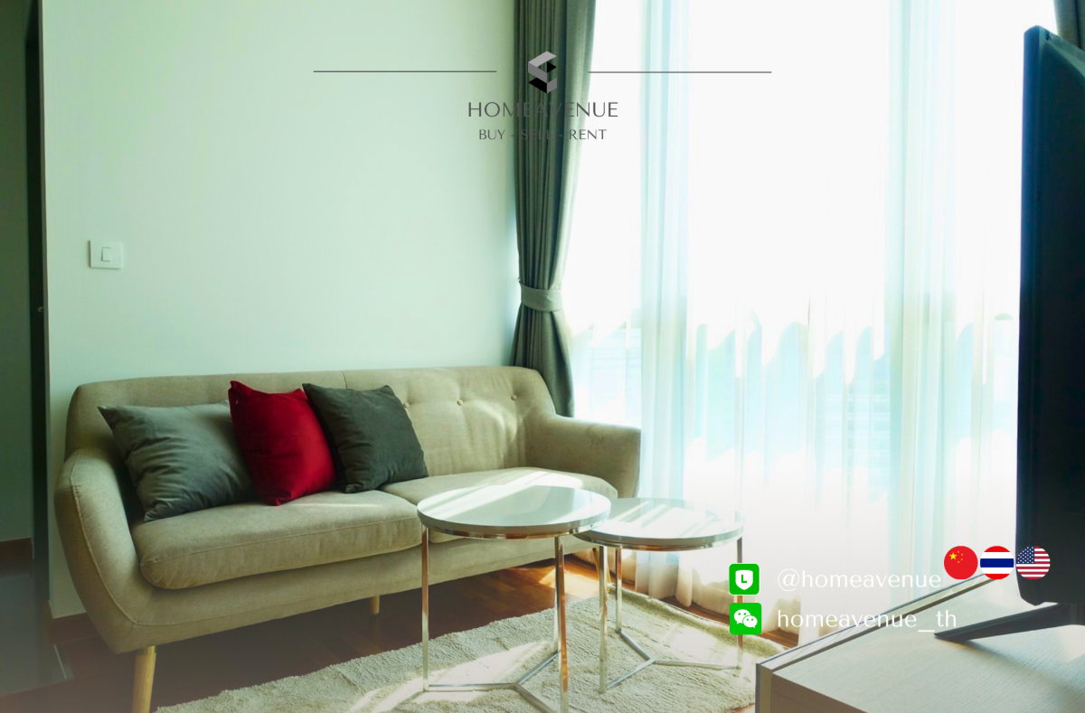picture Highlight✨ 1Bed  🚇 Near BTS Ratchathewi🌏 TM30 Service 📲 Line: @homeavenue ⭐HA-309 - 3/6