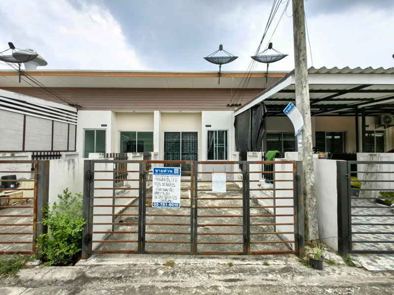 AL-T5_157| ทาวน์เฮ้าส์ 1 ชั้น  โครงการ อีสเทิร์น หมู่ 7 ไทยรุ่งเรือง-อาหารสยาม ต. บ่อวิน อ.ศรีราชา จ.ชลบุรี (ราคาโปรโมชั่น 700,000 บาท