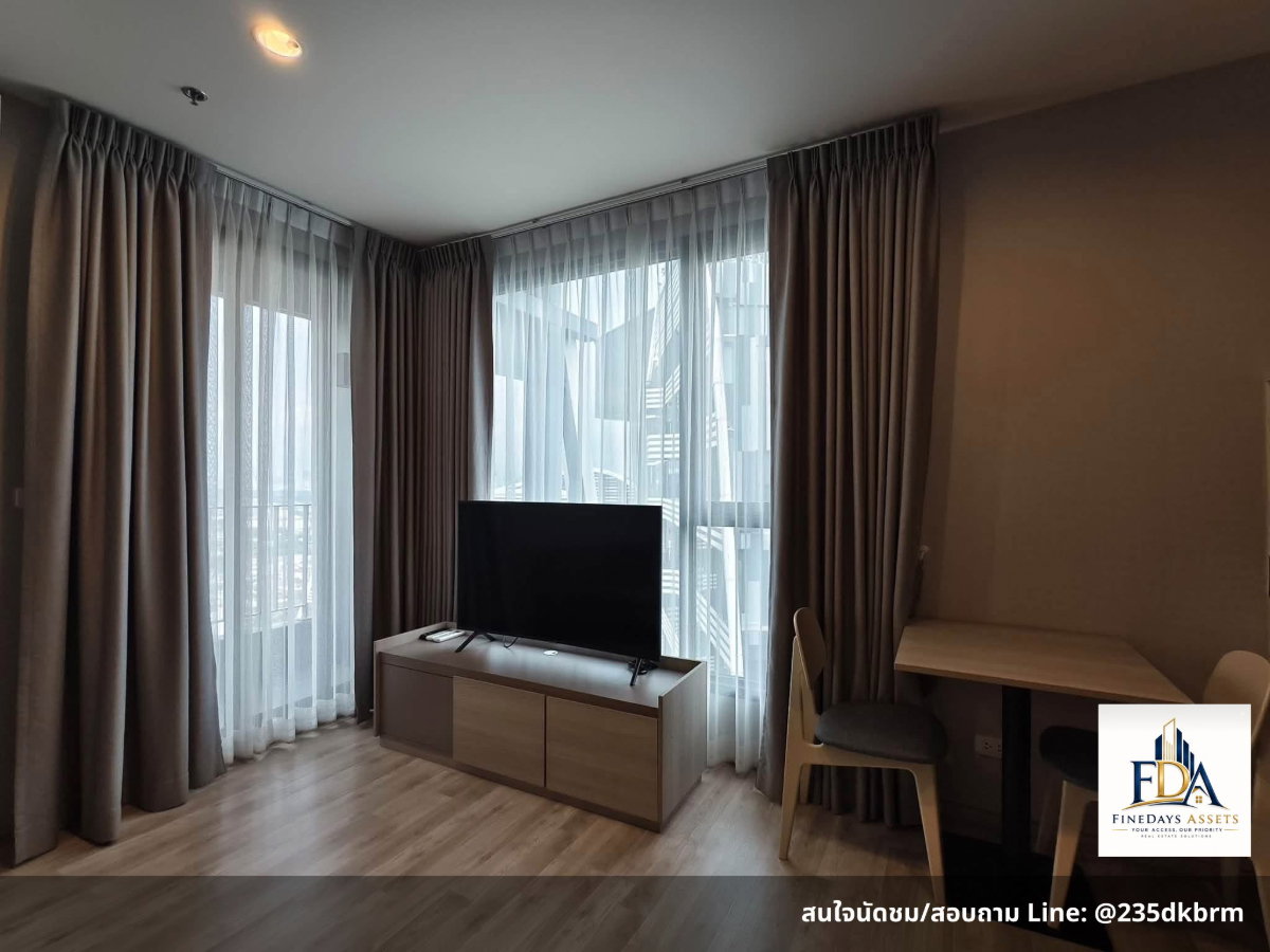 รูป FD-084864🏙️ ให้เช่า | ไอดีโอ โมบิ สุขุมวิท อีสต์พอยท์ ✨ 1 ห้องนอน | 31 ตร.ม. | ชั้น 30 💰 ค่าเช่า 16,000 บาท/เดือน - รูปที่ 2/5