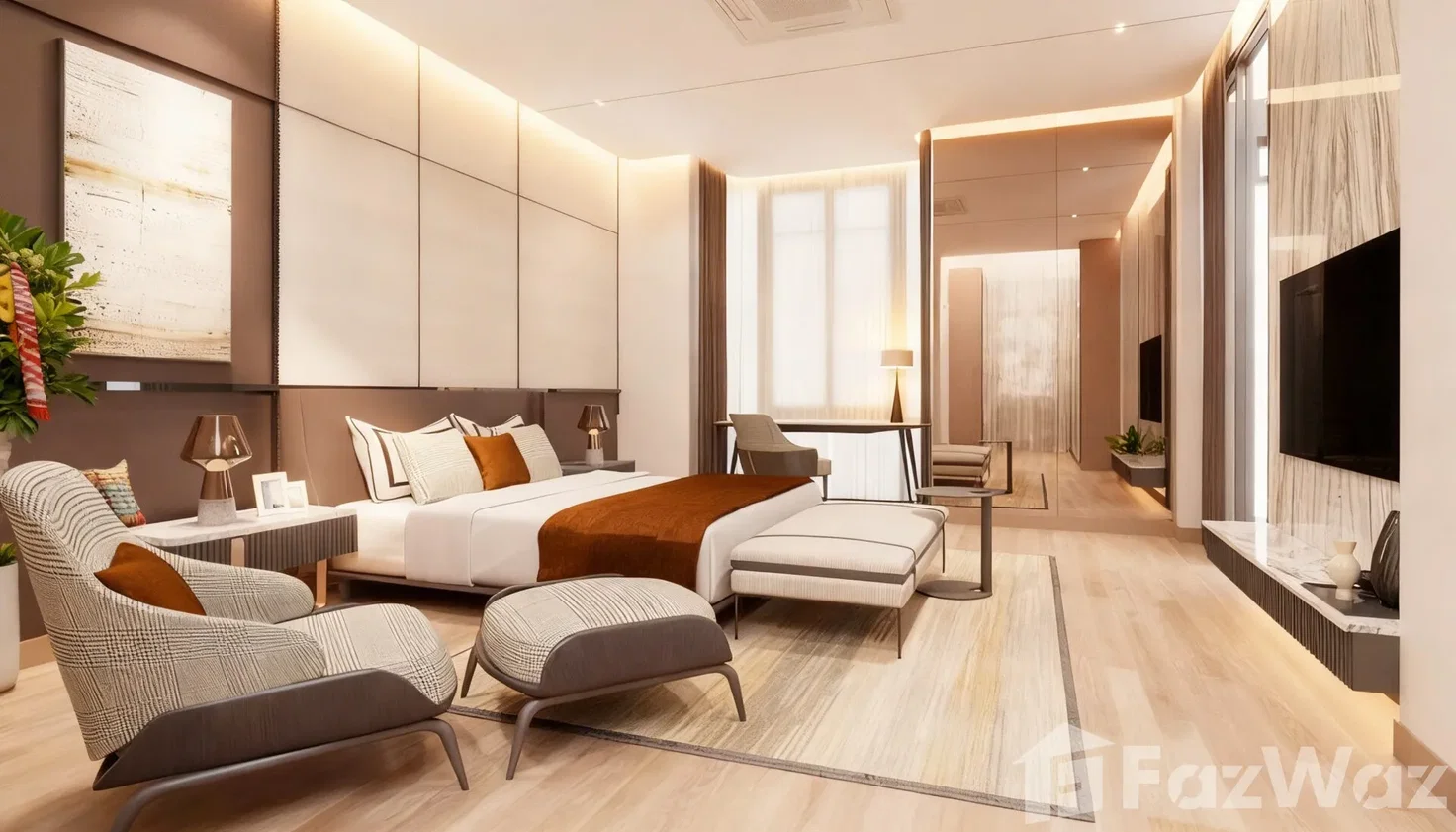 รูป ขาย บ้านเดี่ยว 5 ห้องนอน ในโครงการ โมเน่ต์ ควินน์ พระราม 3 6835727 - รูปที่ 22/31