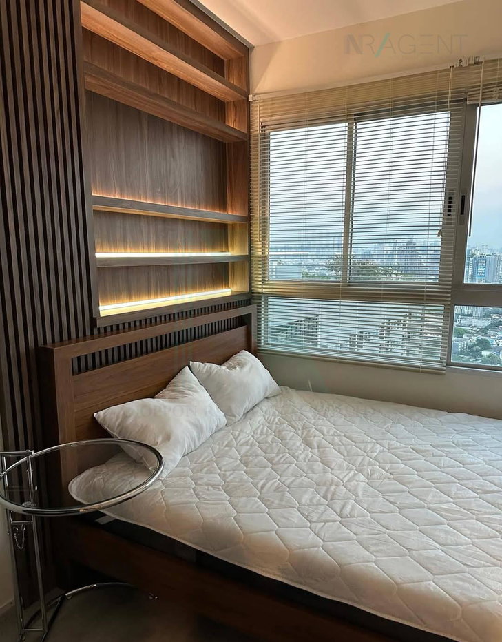 รูป 🎉 ให้เช่าคอนโด เอลลิโอ สาทร-วุฒากาศ อาคาร A ชั้น 37 1 ห้องนอน ขนาด 35.00 ตรม ใกล้ The Quarter วุฒากาศ - รูปที่ 2/8