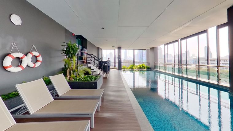 3-bed condo for sale, 91 sqm, The Capital Ratchaprarop - Vibhavadi