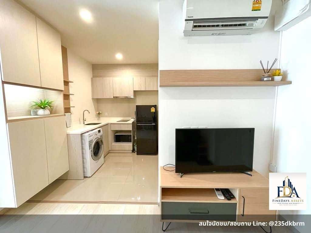 รูป FD-084890✨ ให้เช่าด่วน! ไลฟ์ อโศก (Life Asoke) 1 Bed Plus 35 ตร.ม. ห้องสวยแต่งครบ ใกล้ MRT เพชร - รูปที่ 3/8