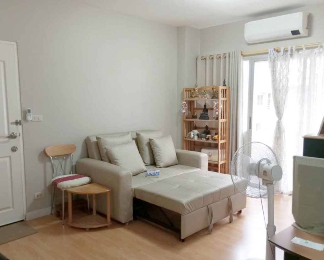 รูป ขาย... คอนโดบ้านสวนลาซาล 2 ห้องนอน, ห้องใหญ่ 60 ตร.ม. ใกล้รถไฟฟ้าสายสีเหลือง ศรีนครินทร์-ลาซาล (พร้อมเข้าอยู่)  - รูปที่ 5/16