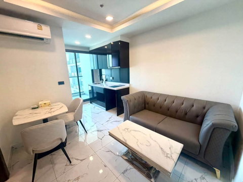 Arcadia Millenium Tower ขายถูกกว่าราคาตลาด 29ตร.ม 1นอน วิวทะเล+วิวเมือง 1น้ำ 