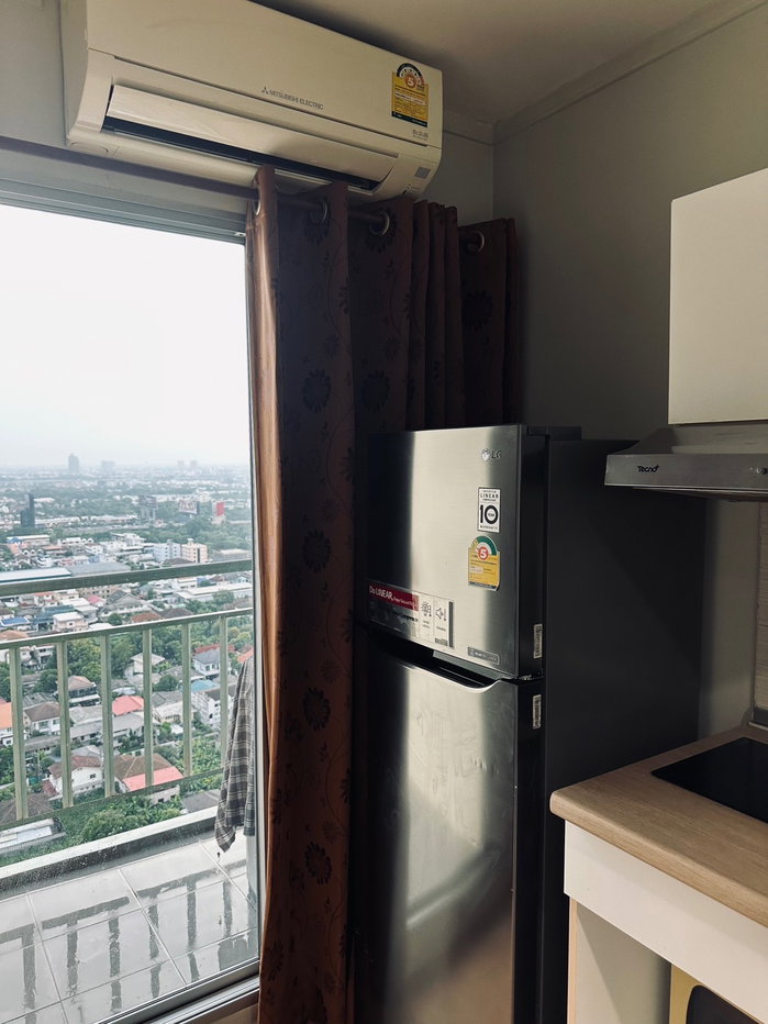 รูป T260 ให้เช่าคอนโด Lumpini Ville Prachacheun-Phongphet2 (ลุมพินี วิลล์ ประชาชื่น-พงษ์เพชร2) เฟอร์ครบ ห้องสวย มีเครื่องซักผ้า พร้อมอยู่ - รูปที่ 9/12