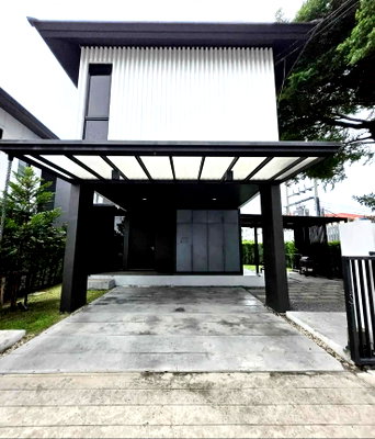 เช่าบ้านเดี่ยว กรุงเทพมหานคร : ให้เช่าบ้านเดี่ยว Noble Gable  วัชรพล แบบ 3 ห้องนอน 3 ห้องน้ำ   พื้นที่ใช้สอย 200 ตร.ม.