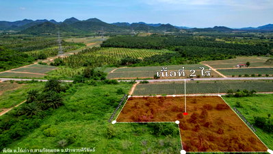 ที่ดิน สามร้อยยอด ประจวบคีรีขันธ์ : ขายที่ดิน 2 ไร่ 1 งาน บ้านสวนวิวเขาสามร้อยยอด ประจวบฯ วิวภูเขาพาโนรามา 6 โฉนดครุฑแดง