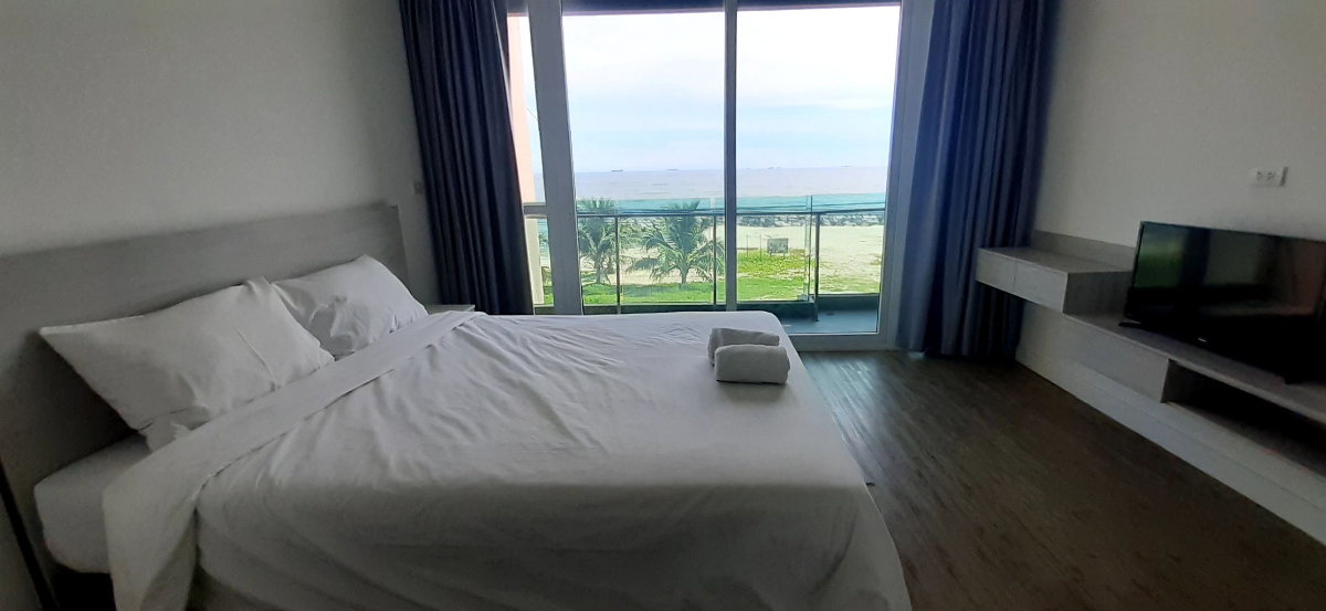 รูป The Ultimate River Beach Condo, Seaview หาดแสงจันทร์ ระยอง วิวทะเล  พื้นที่ขนาด 35ตรม ห้องดีลักซ์  ชั้น 7 - รูปที่ 18/35