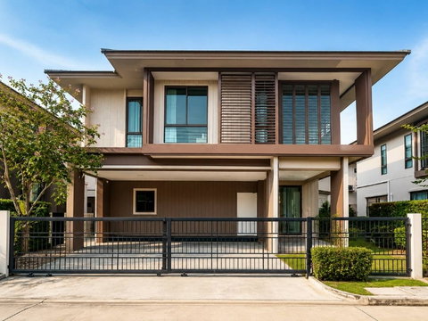 ให้เช่าบ้านเดี่ยว ใหม่ สวย บุราสิริ กรุงเทพกรีฑา