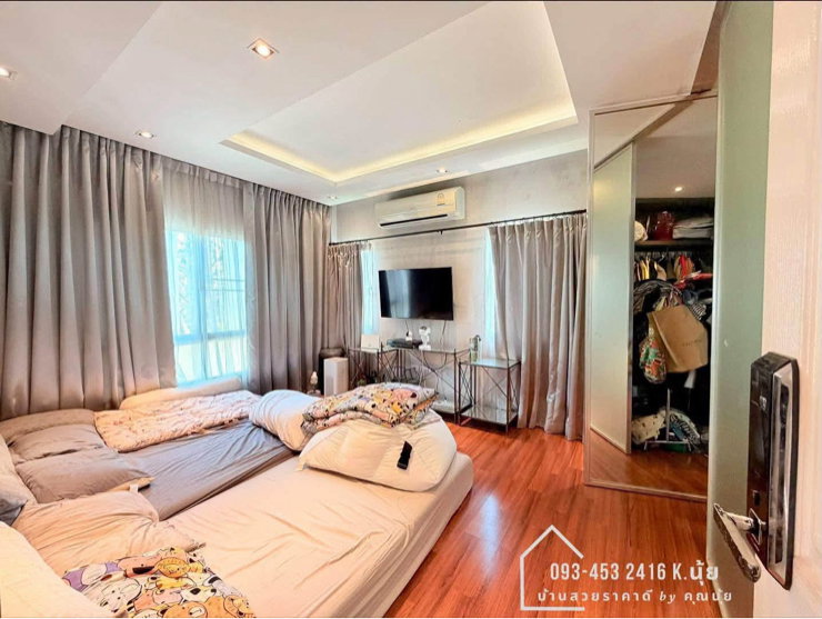 รูป 🚩บ้านหรู•น้ำไม่ท่วม💯•ชอบต่อรองได้😊🏆 **เพียง 15.9 ลบ.[ต่อรองได้]🔥🔥แปลงมุม🌿หน้าสวน  📍สายไหม-สุขาภิบาล5 [คาซ่าแกรนด์ สุขาภิบาล5] - รูปที่ 33/48