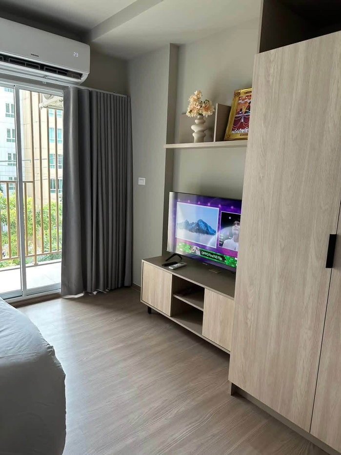 picture 🟢Condo For Rent 🟢dcondo Panaa📍MRT Bang Khunnon ✨Fully-Furnished Type Studio📱ADD LINE @572aurac - 3/8
