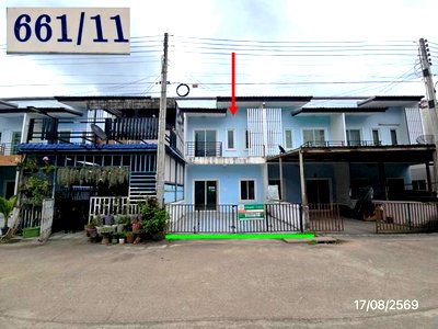 TOWN HOUSE 22.5 Sq.w. Pluak Daeng Rayong for 1.6M