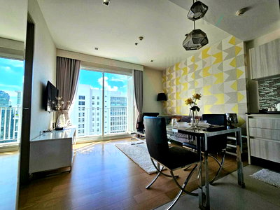 Condos for rent : 🎉 For Rent Condo HQ THONGLOR Building 1, Floor 28,1 bed room, Room size 46.00 sqm