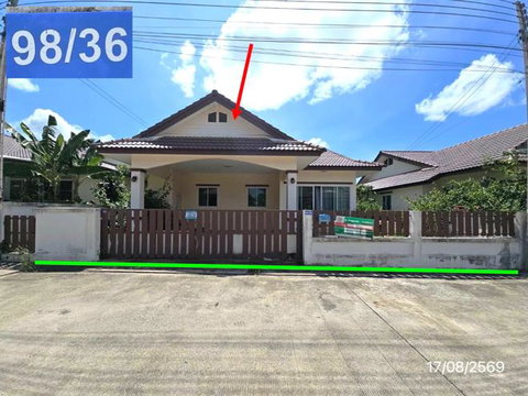 HOME 52.3 Sq.w. Nikhom Pattana Rayong for 1.9M