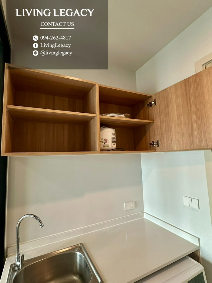 รูป TMH4JB เช่าด่วน คอนโด Nue Noble Centre Bangna 25 ตร.ม. ชั้น 5 | 1 นอน 1 น้ำ เฟอร์ครบ พร้อมอยู่ 12,000 บาท/เดือน | LINE: @livinglegacy - รูปที่ 5/7