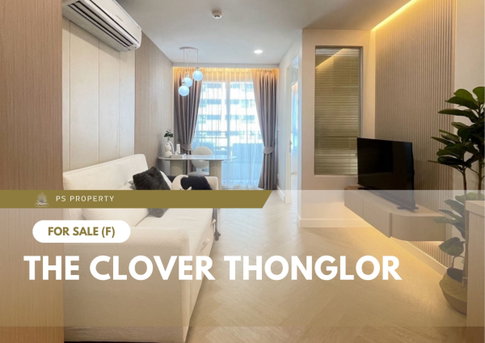 Urgent Sale 📍 The Clover Thonglor 📍 Fully furnished and equipped with appliances; close to BTS Thong Lo.