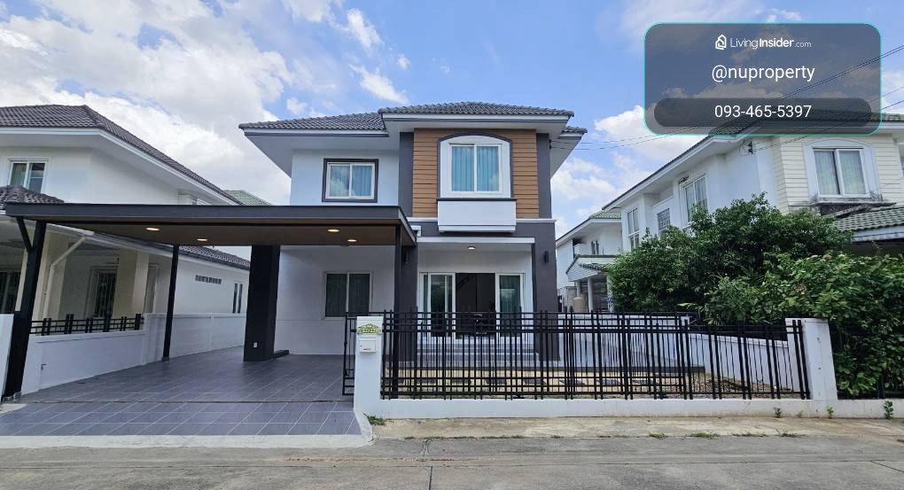 รูป ขายบ้านสวนร่มเกล้า สุวรรณภูมิ รีโนเวทใหม่ราคาพิเศษ - รูปที่ 15/15