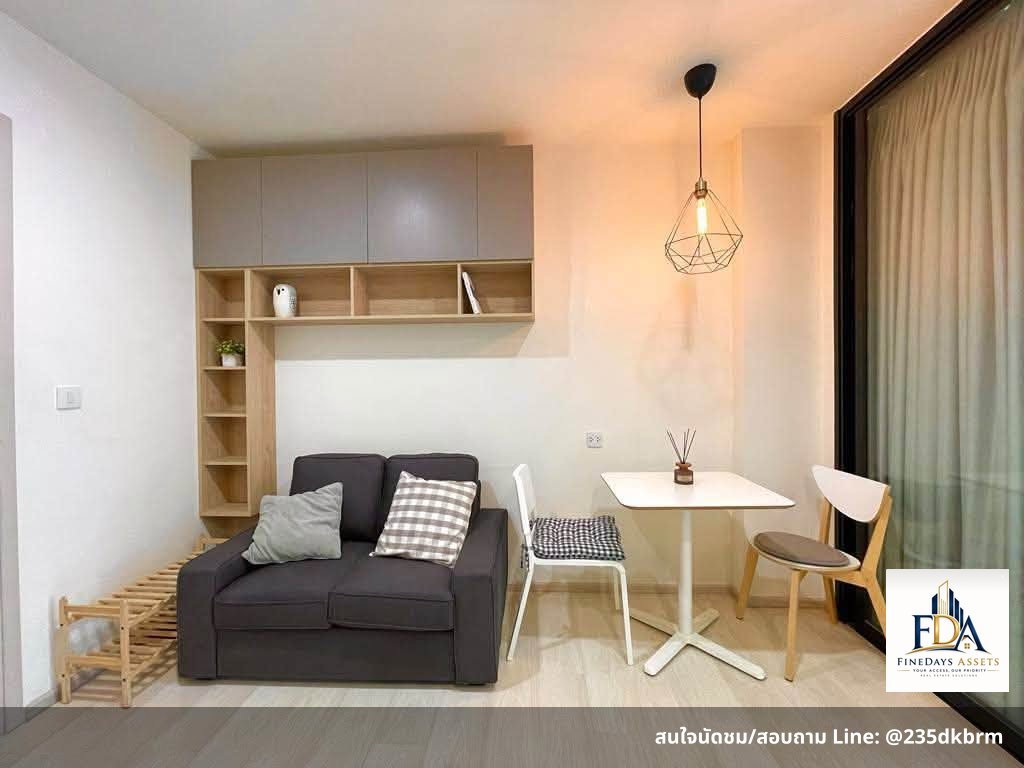 รูป FD-084890✨ ให้เช่าด่วน! ไลฟ์ อโศก (Life Asoke) 1 Bed Plus 35 ตร.ม. ห้องสวยแต่งครบ ใกล้ MRT เพชร - รูปที่ 8/8
