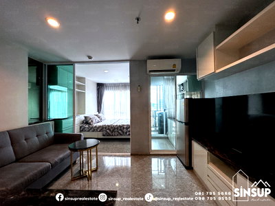 คอนโดให้เช่า : ให้เช่า 𝐑𝐞𝐠𝐞𝐧𝐭 𝐇𝐨𝐦𝐞 𝐁𝐚𝐧𝐠𝐬𝐨𝐧 𝐏𝐡𝐚𝐬𝐞 𝟐𝟖 ชั้นสูง วิวเปิดโล่ง ใกล้ MRT บางซ่อน