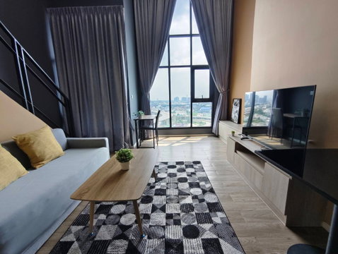 OMG176  < Available 6-Oct-26 >  Nice Loft 1 Bedroom unit + for RENT @ [ Modiz Sukhumvit 50 ]