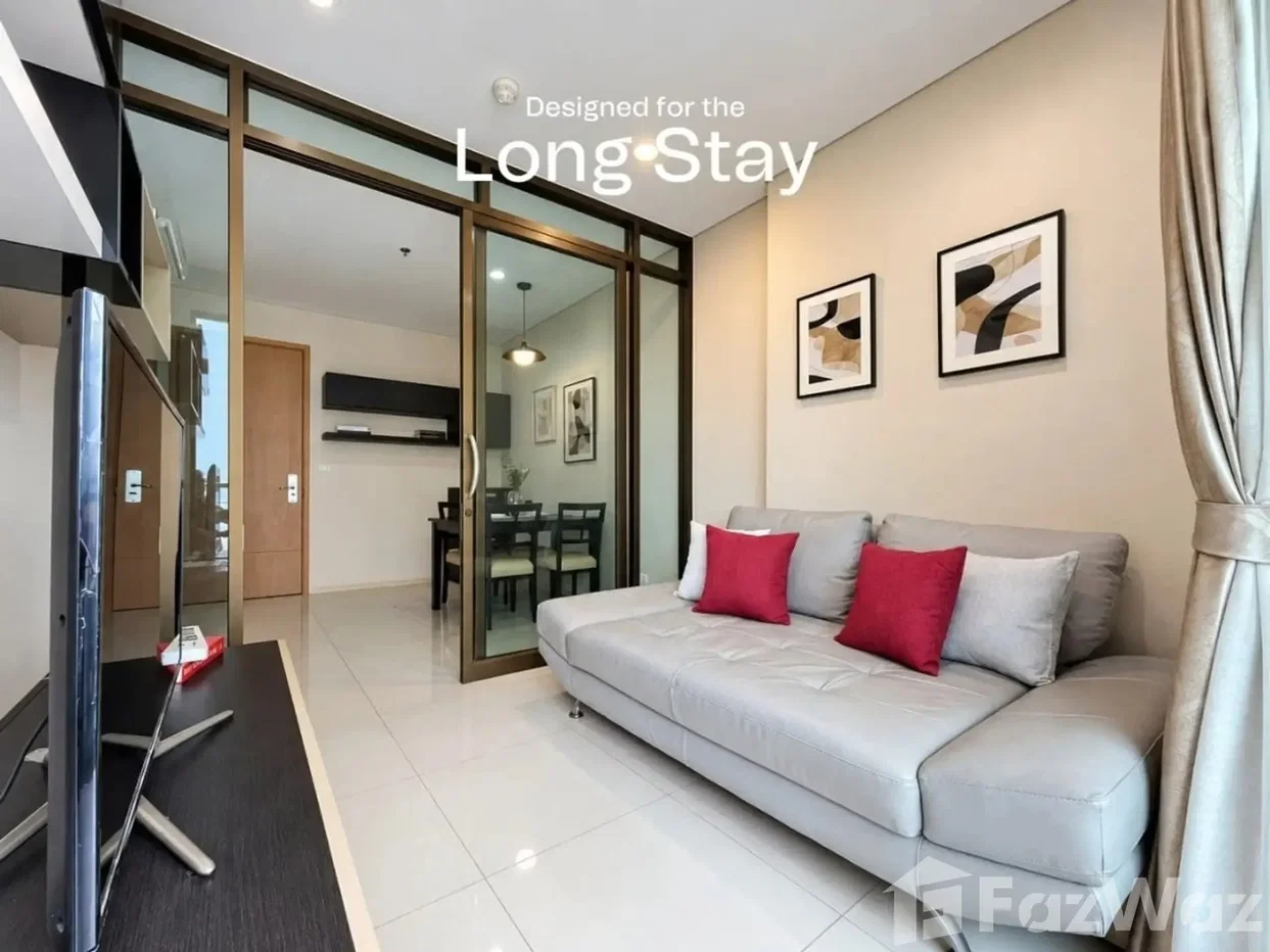 รูป คอนโดให้เช่า 1 ห้องนอน ในโครงการ วิลล่า อโศก 6835304 - รูปที่ 1/11