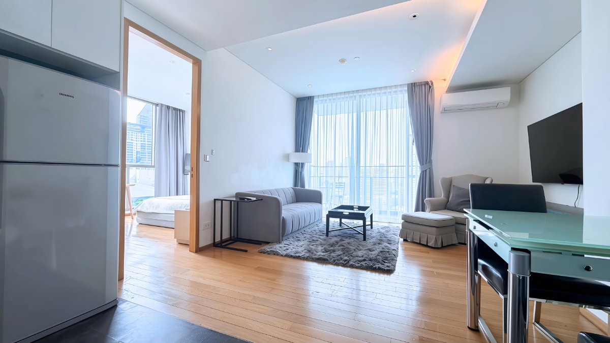picture 🏢 Aequa（エークア）スクンビット49　賃料：53,000バーツ月｜１Bedroom 59㎡　19階　エリア：プロンポン ✨ - 2/10